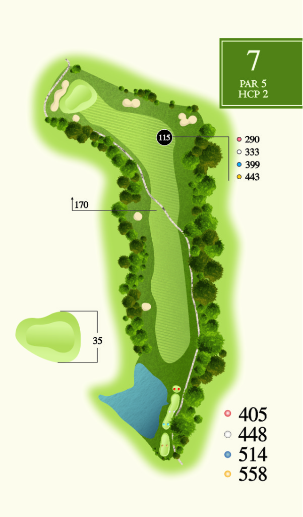 Hole 7, par 5